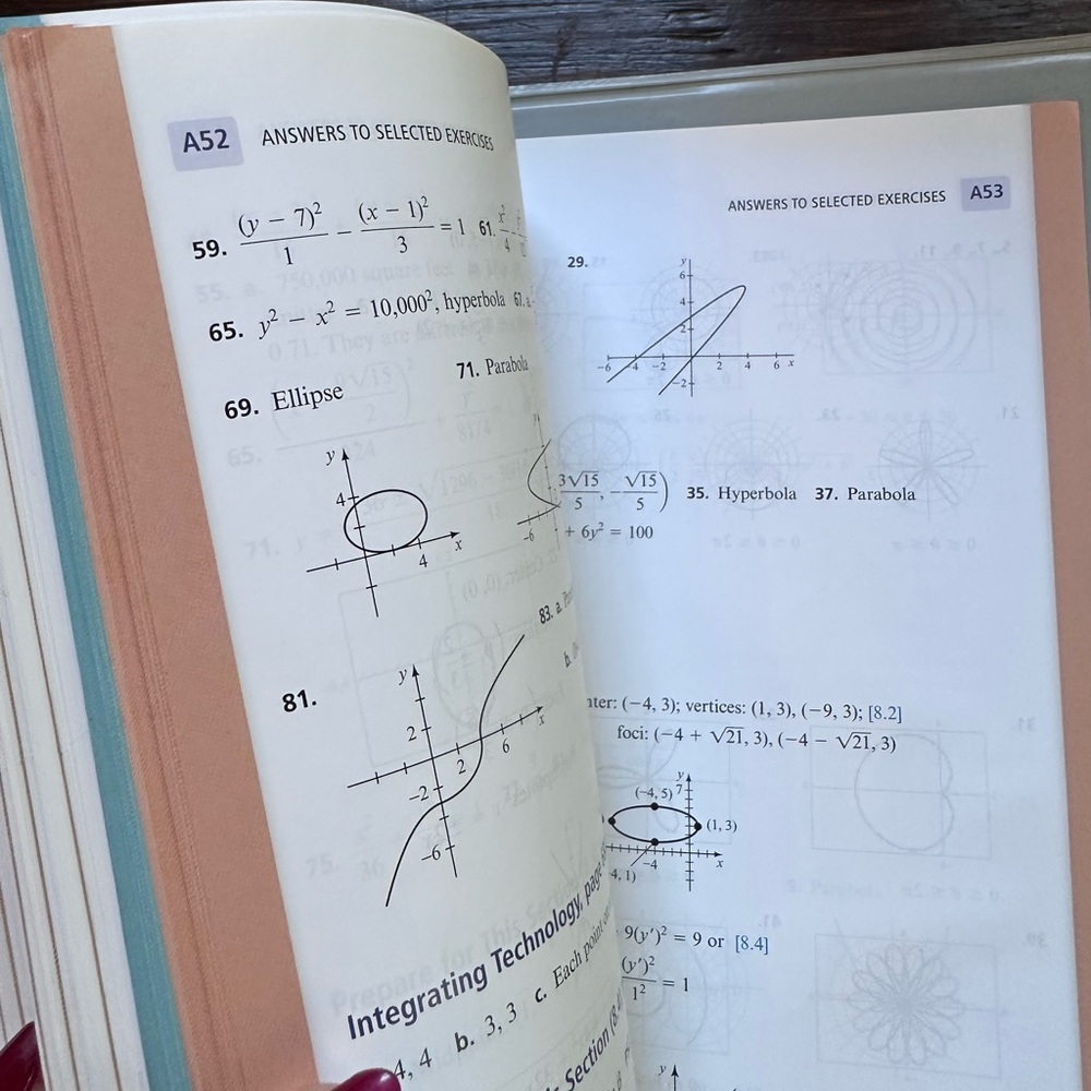 Algebra & Trigonometry Textbook - Picture 5 of 6